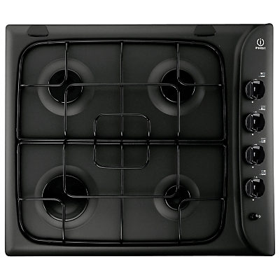 Indesit PIM640ASBK Gas Hob, Black